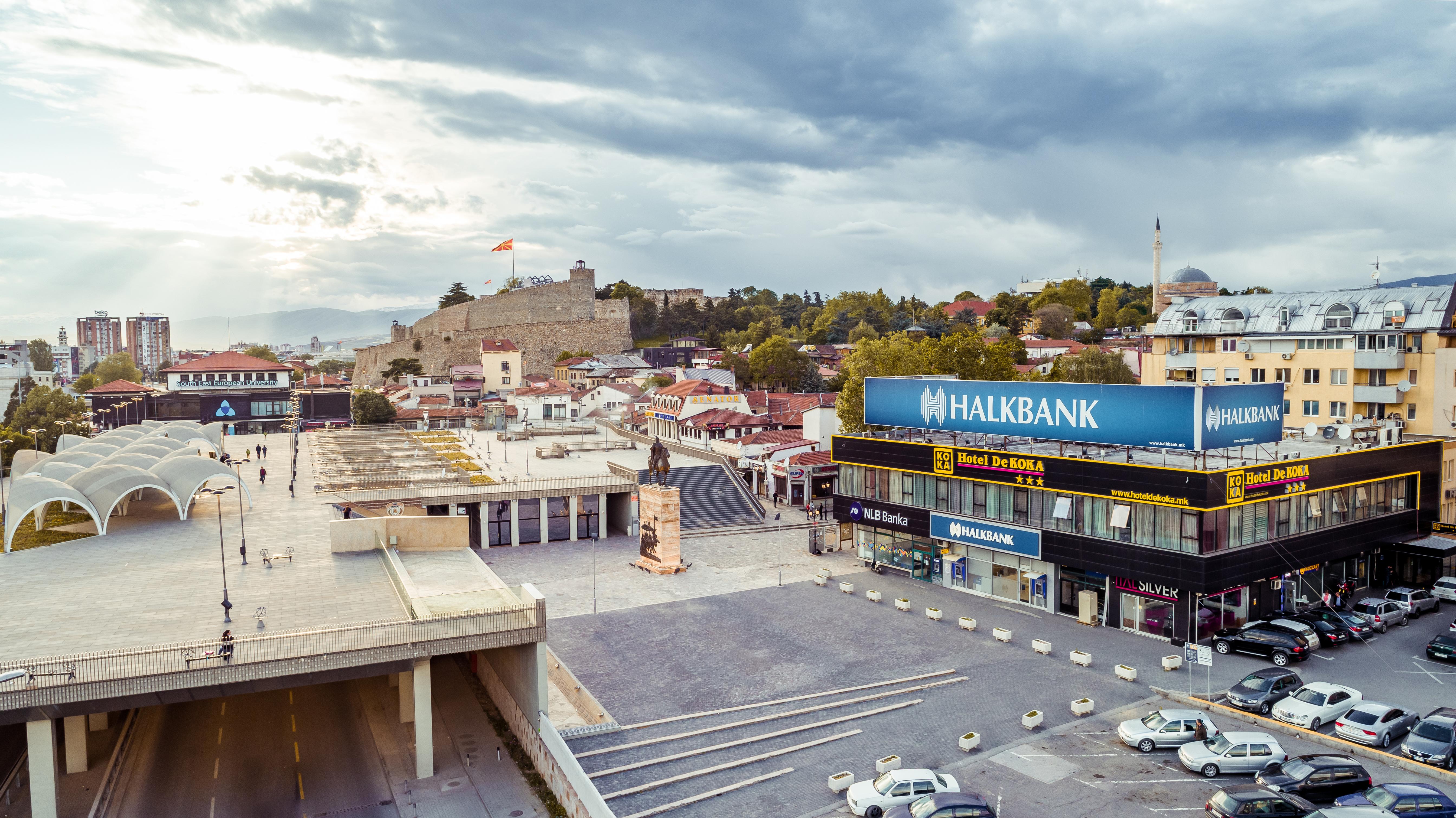 Hotel De Koka Skopje Exteriör bild