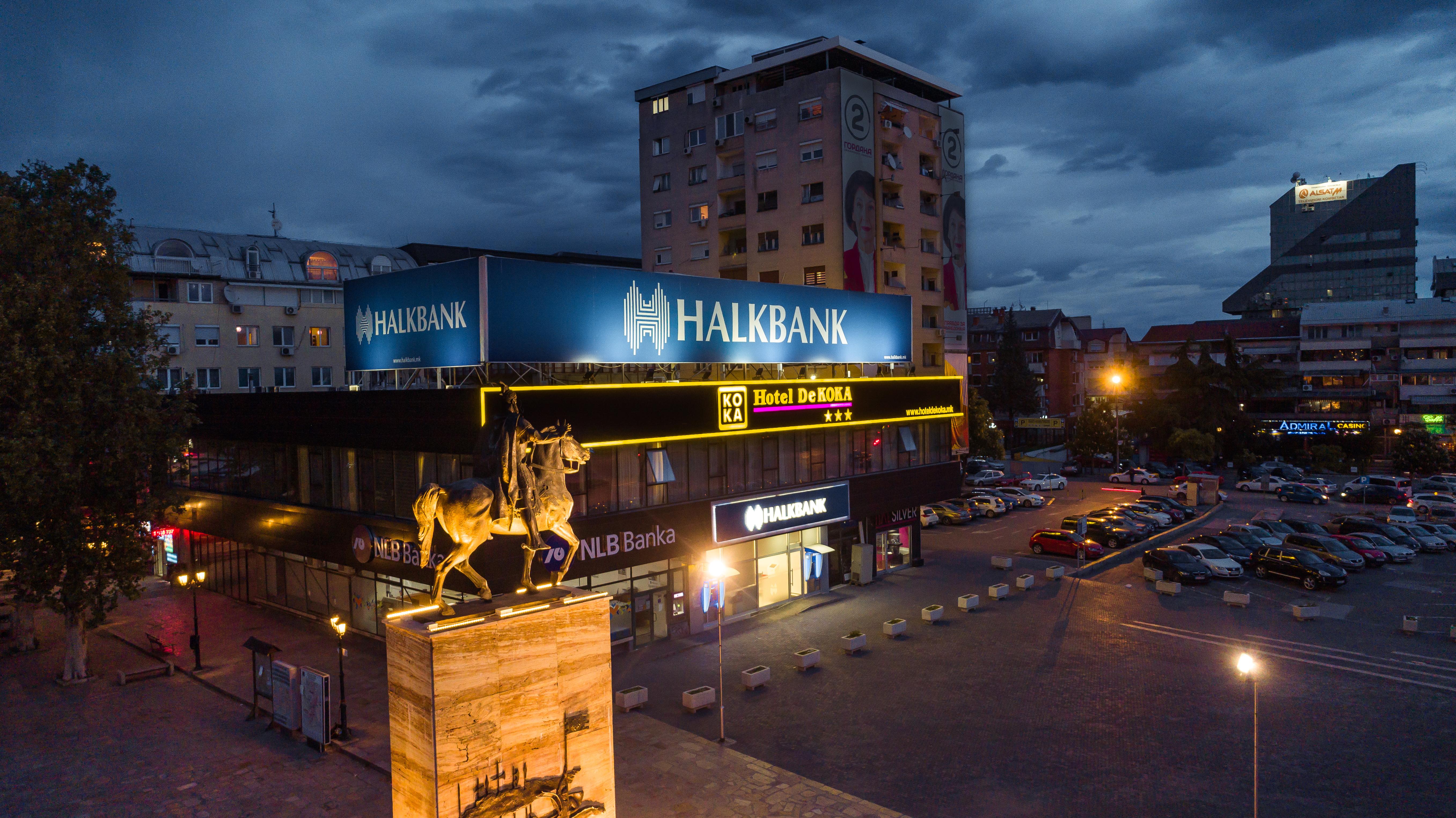 Hotel De Koka Skopje Exteriör bild